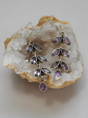 Amethyst Quartz Earring Set 1