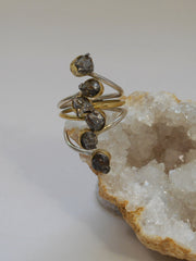 Natural Meteorite Stone Ring 1