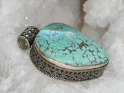 Tibetan Turquoise Pendant 3