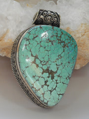 Tibetan Turquoise Pendant 3