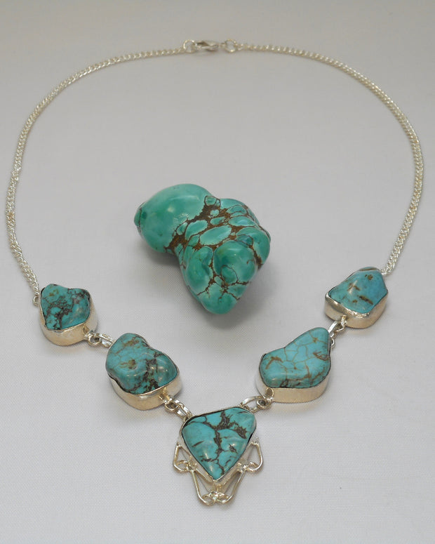 Tibetan Turquoise Necklace 1