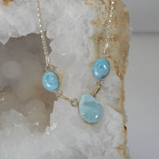 Delicate Larimar Necklace 3