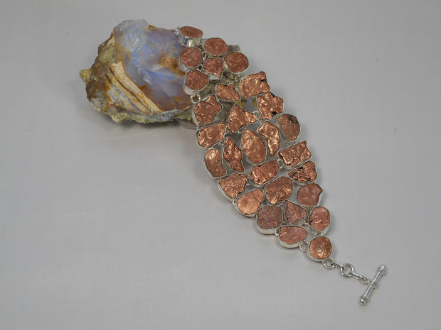 Copper Nugget Bracelet 1