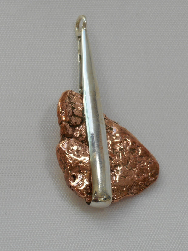 Copper Nugget Pendant 1