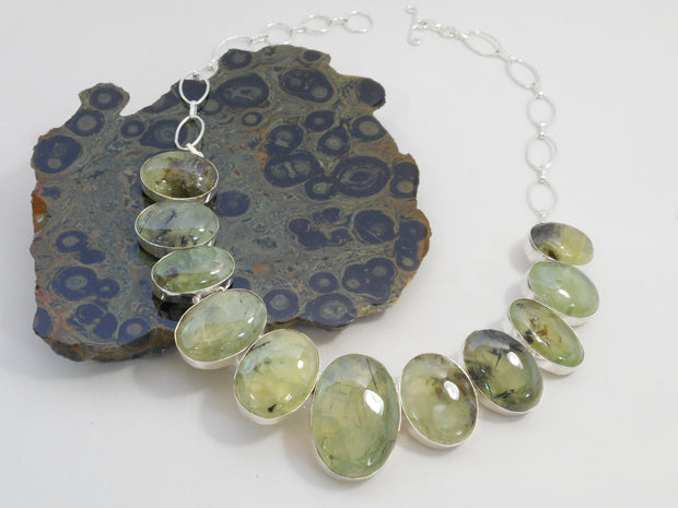 Prehnite Necklace 6