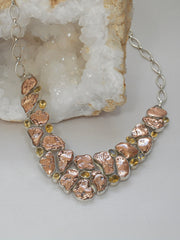 *Native Copper and Citrine Quartz Necklace 2