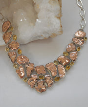 *Native Copper and Citrine Quartz Necklace 2