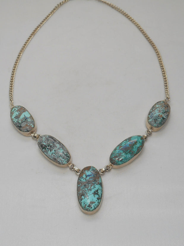 Chrysocolla Necklace 2