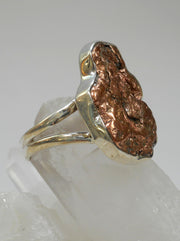 Copper Nugget Ring 1