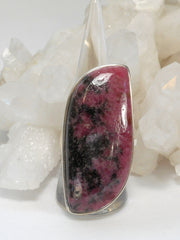 Rhodonite and Sterling Ring 1