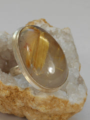 *Rutilated Quartz Ring 2