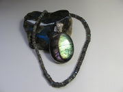 Labradorite Oval Pendant 2