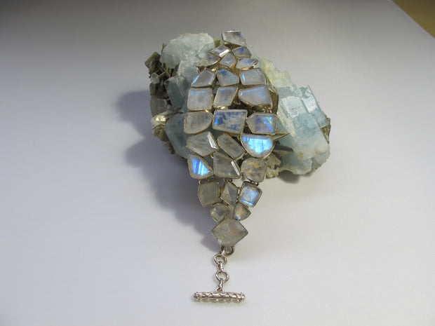 Moonstone Faceted Bracelet 1