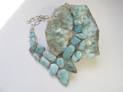 Large Larimar Necklace 4