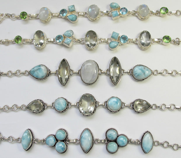 *Larimar Bracelet Collection 1