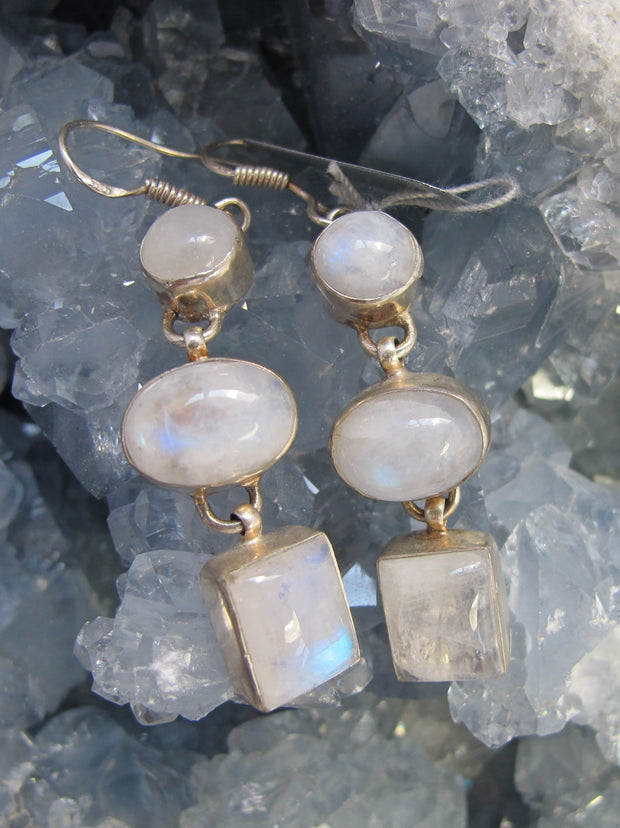 Moonstone Earring Set 9