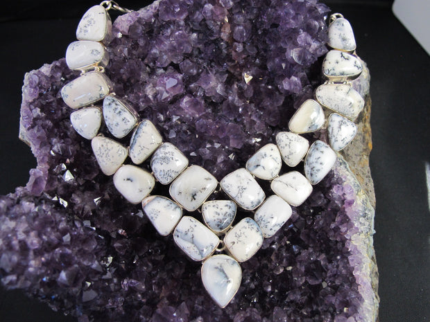 *Dendritic Opal Necklace 1