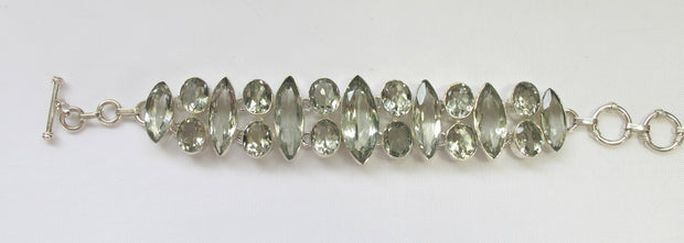 Green Amethyst Quartz Bracelet 2