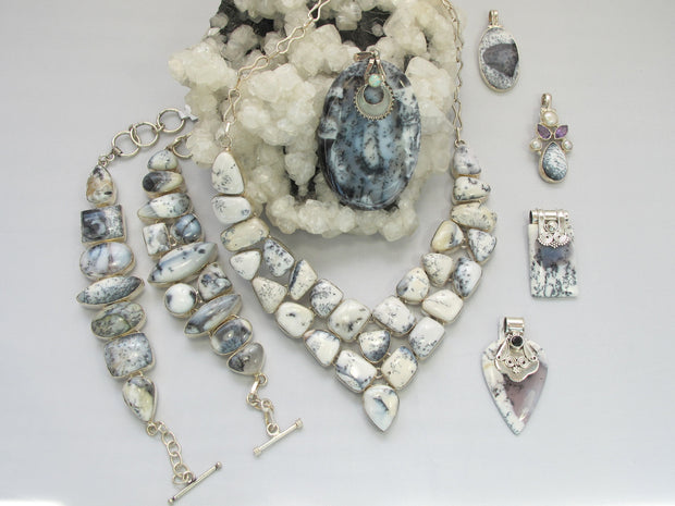 *Dendritic Opal Necklace 1