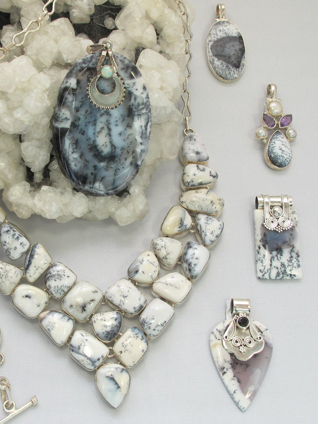 *Dendritic Opal Necklace 1