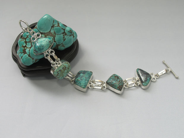 Chrysocolla Bracelet 2