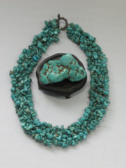 Beaded Turquoise Necklace