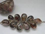 Garden Lodolite Quartz Crystal Gemstones Bracelet 1