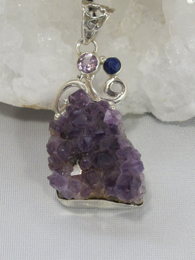 Amethyst Quartz Pendant 8