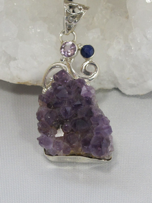 Amethyst Quartz Pendant 8