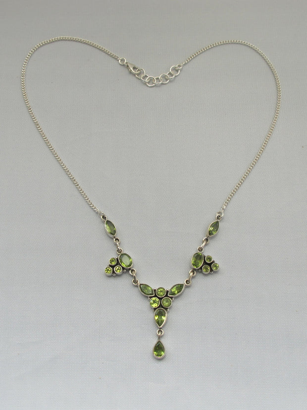 Delicate Peridot Necklace 1