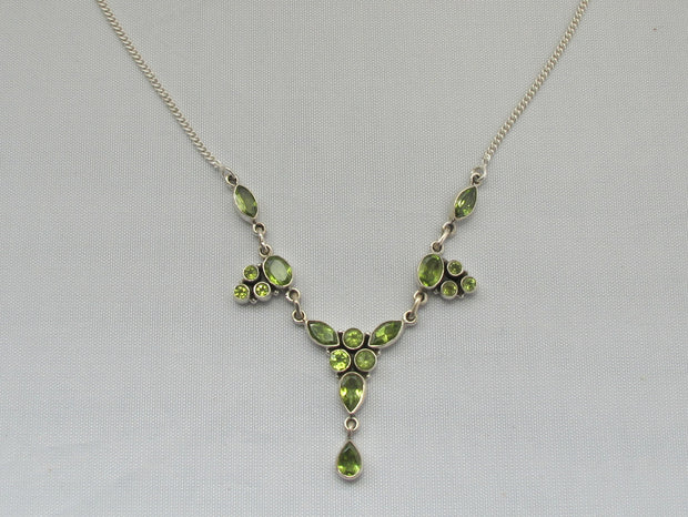 Delicate Peridot Necklace 1