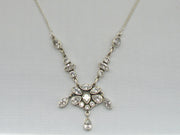 Delicate White Topaz Necklace 1