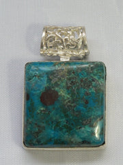 Chrysocolla Pendant 7