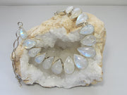 Moonstone Teardrop Collar 3