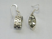 Green Amethyst Quartz Marquis Earring Set