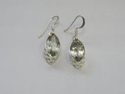 Green Amethyst Quartz Marquis Earring Set