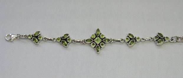 Delicate Peridot Bracelet 1