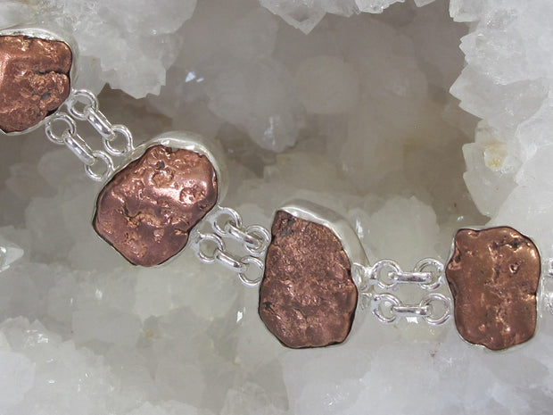 Copper Nugget Bracelet 2