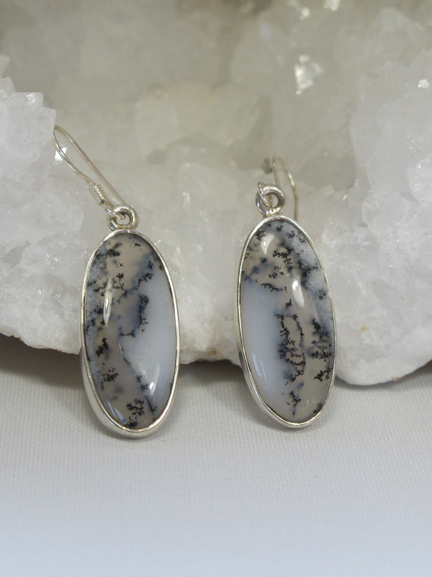 Dendritic Opal Earring Set 1