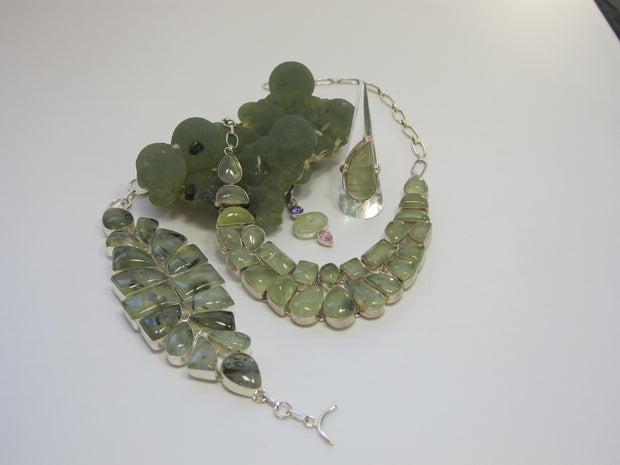 Prehnite Bracelet 1