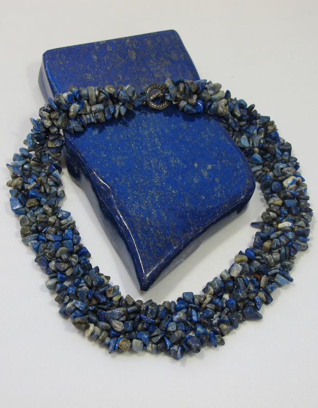 Lapis Beaded Necklace