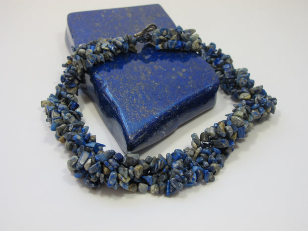 Lapis Beaded Necklace